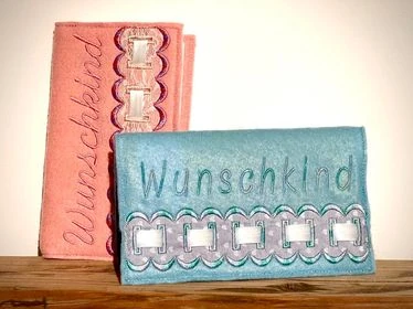 Stickdatei ITH MuKi Pass Einband für Filz / Mutter - Kind - Pass Einband Österreich