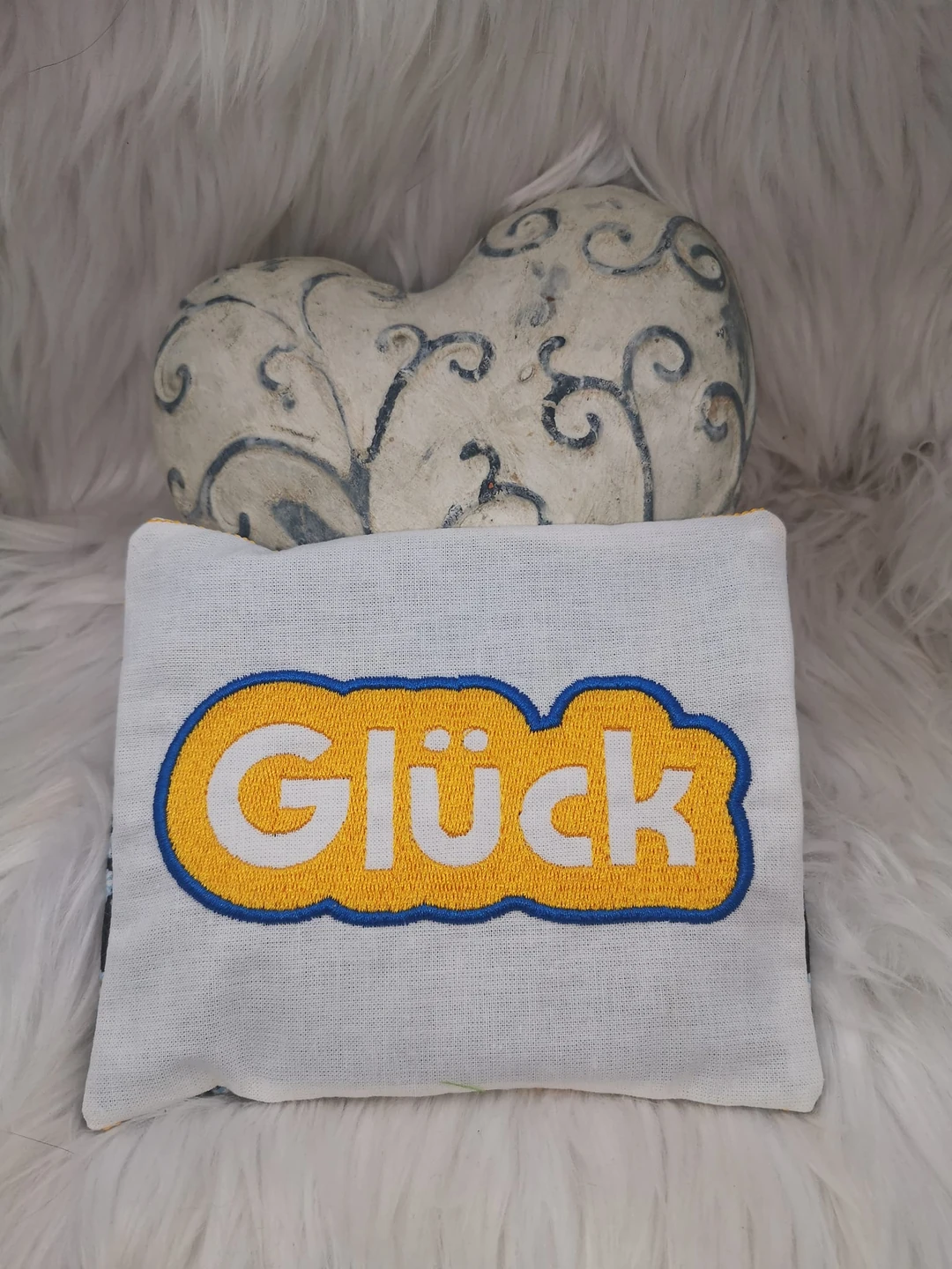 Stickdatei Vollstick / Patch - positive Wörter