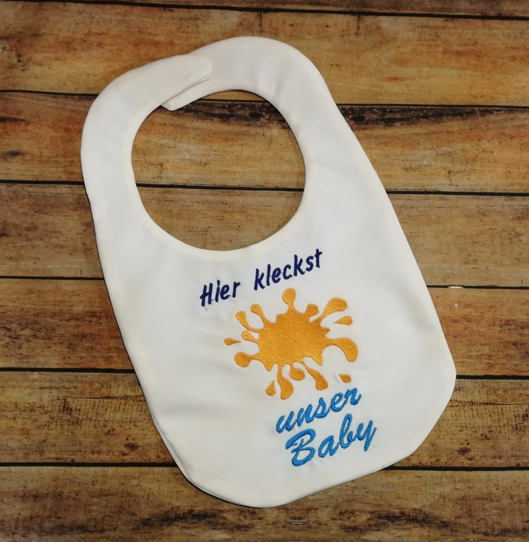 Stickdatei ITH Lätzchen