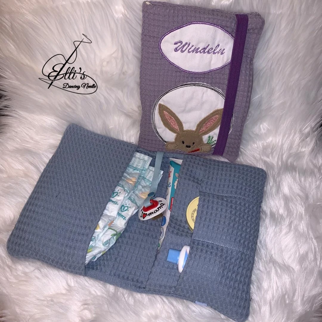 Stickdatei ITH Windeltasche