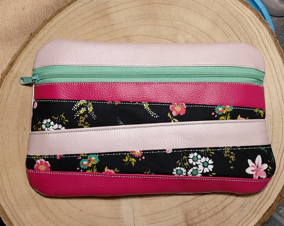 Stickdatei ITH Patchwork Tasche