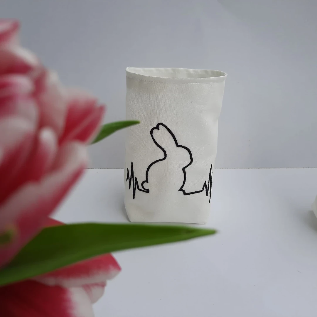 Stickdatei EKG Linie Set Ostern