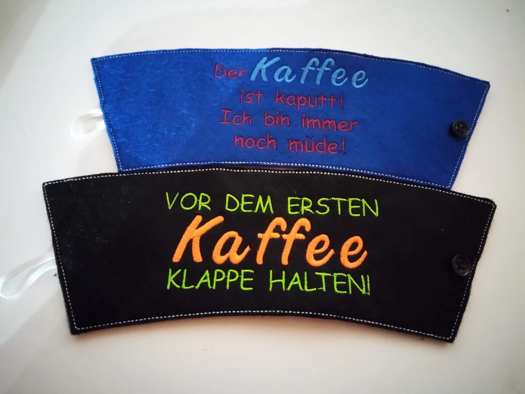 Stickdatei ITH Kaffee Mantel