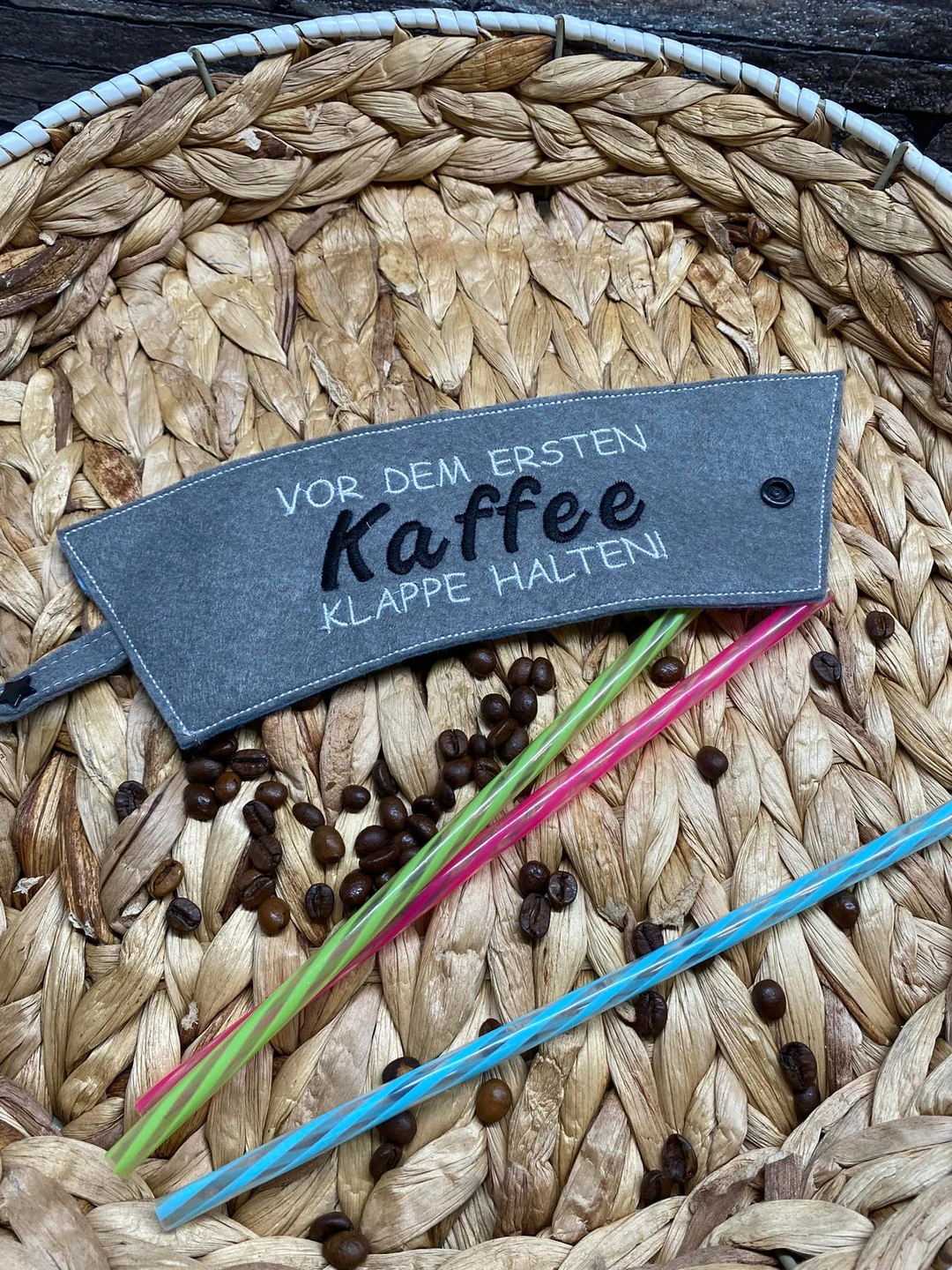 Stickdatei ITH Kaffee Mantel