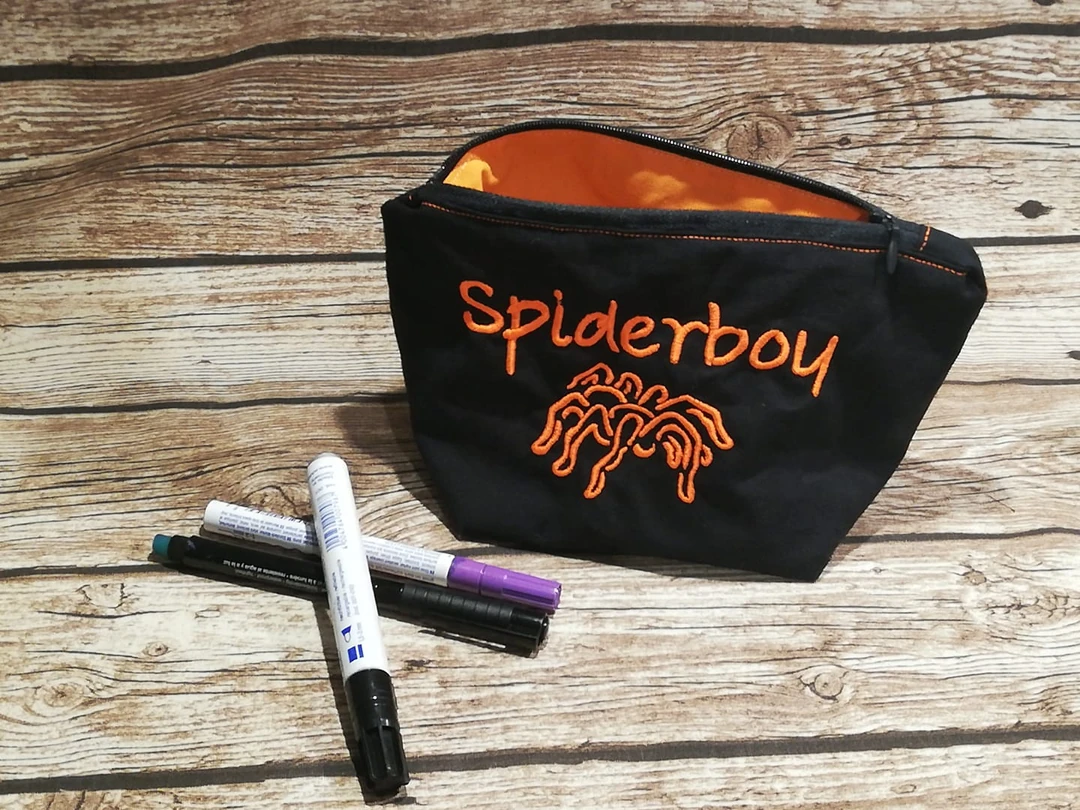 Stickdatei Kontur Spinne