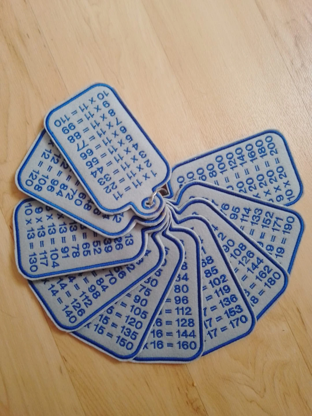 Stickdatei ITH Rechenhilfe großes 1x1 Lernhilfe