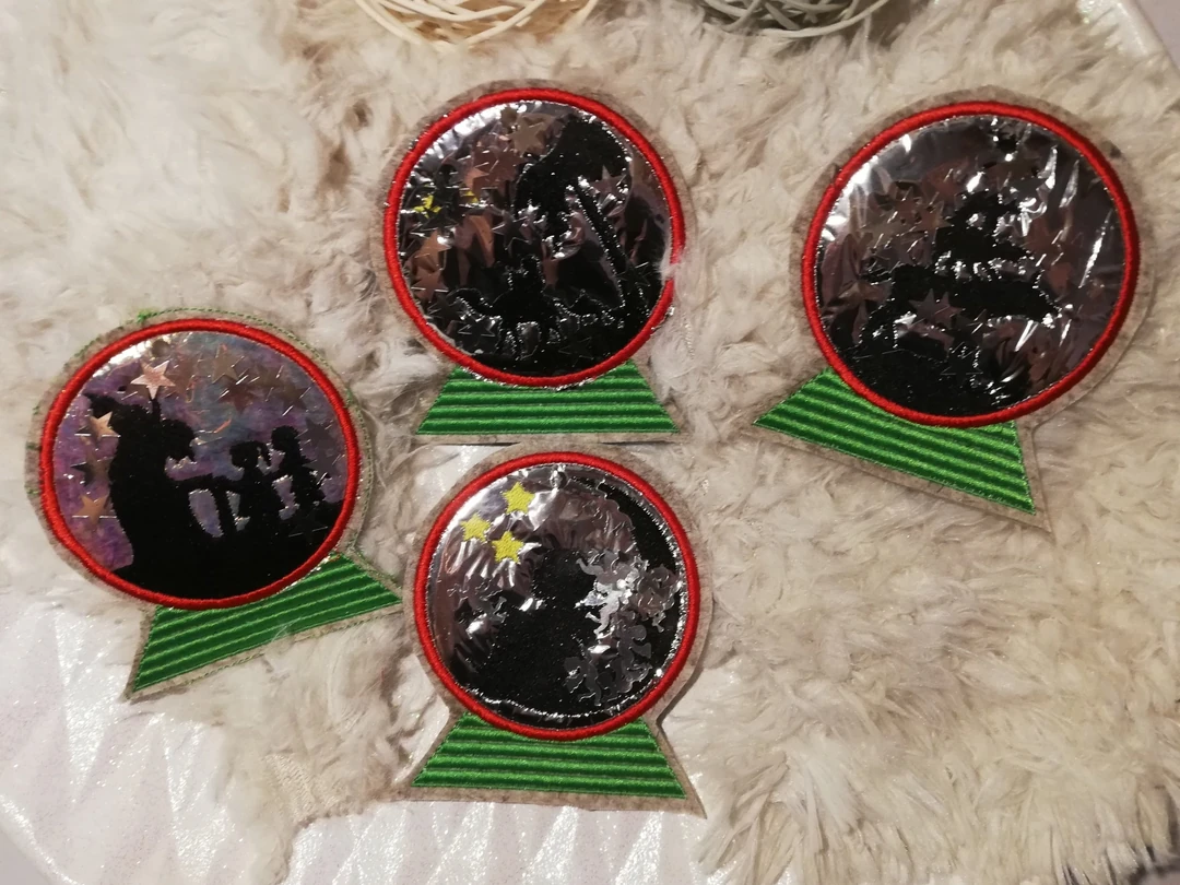 Stickdatei ITH Schüttel Kugel