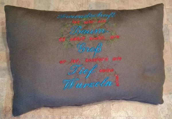Stickdatei Sprüche Freundschaft