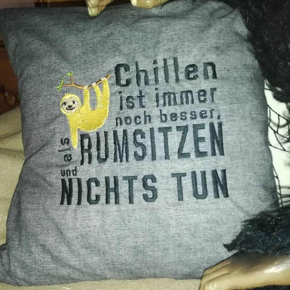 Stickdatie Spruch lustige Sprüche 2
