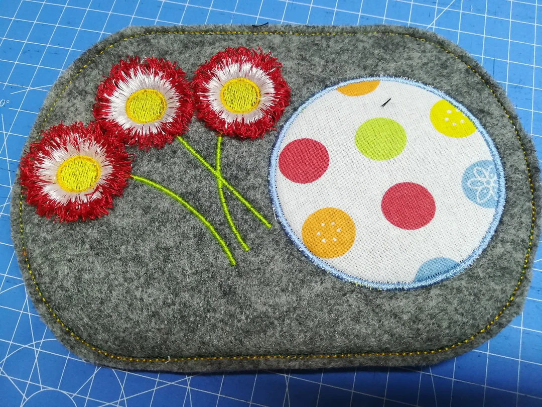 Stickdatei Fransenblume