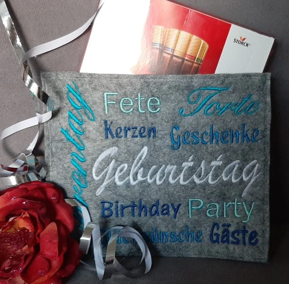 Stickdatei ITH Mega Set - Danke Schokolade