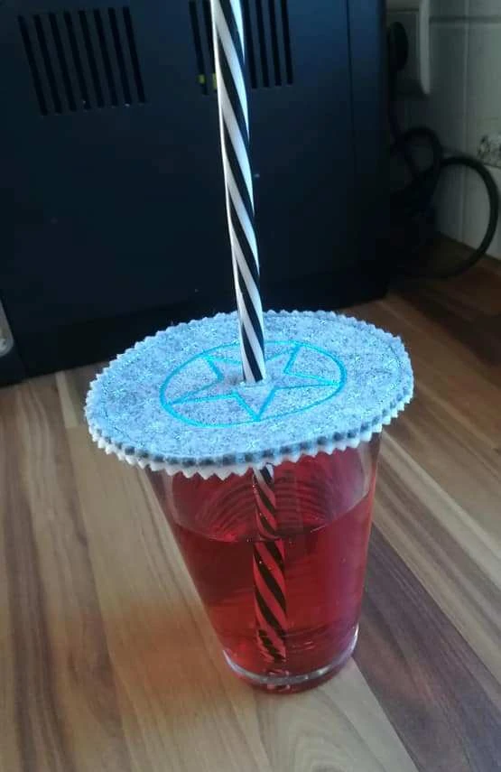 Stickdatei ITH MugRug + Glasdeckel Circle