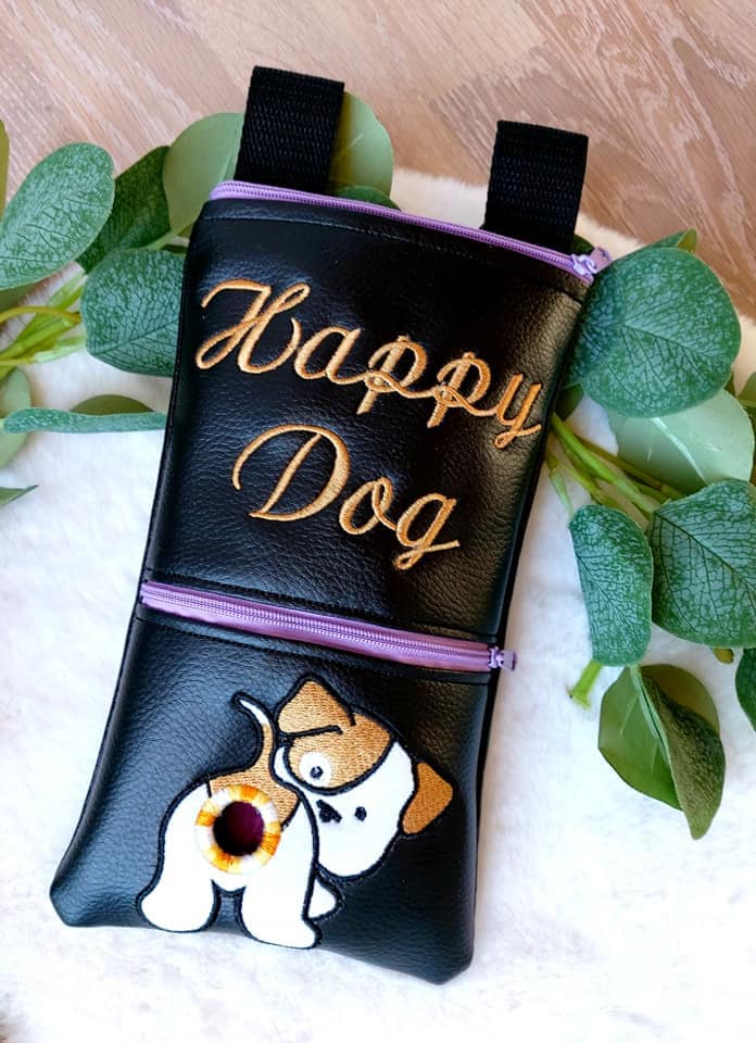 Stickdatei ITH Gassibag / -tasche / Hundetasche