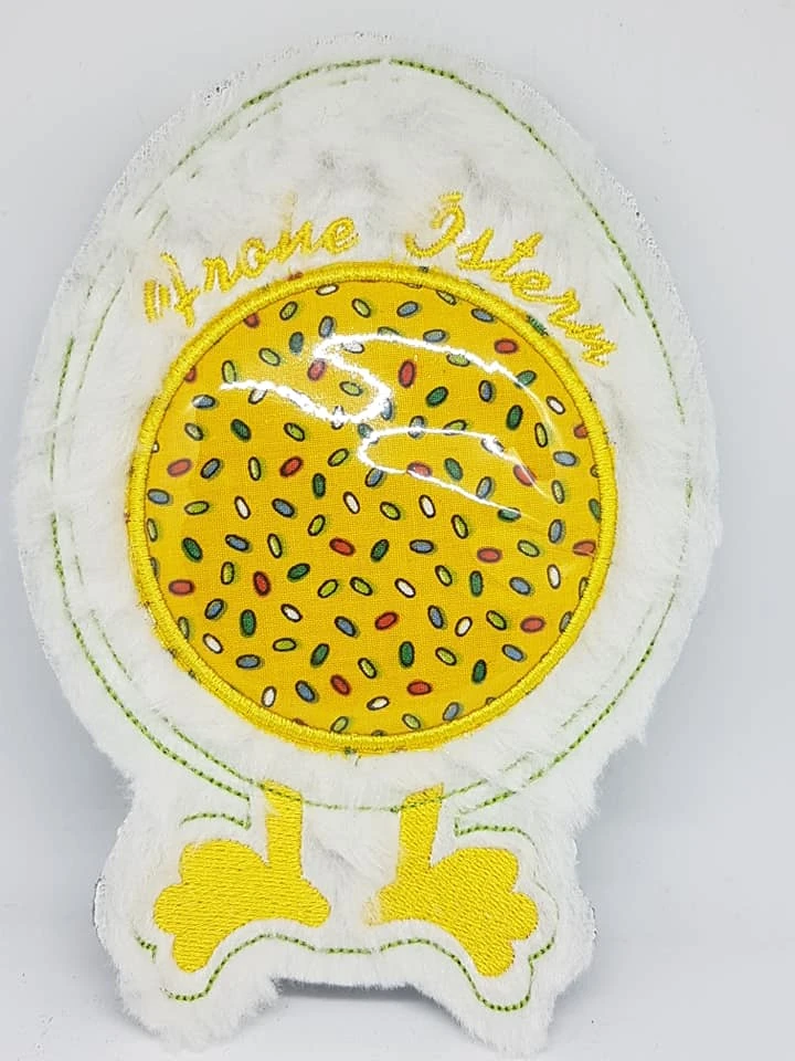 Stickdatei ITH MugRug Ostern