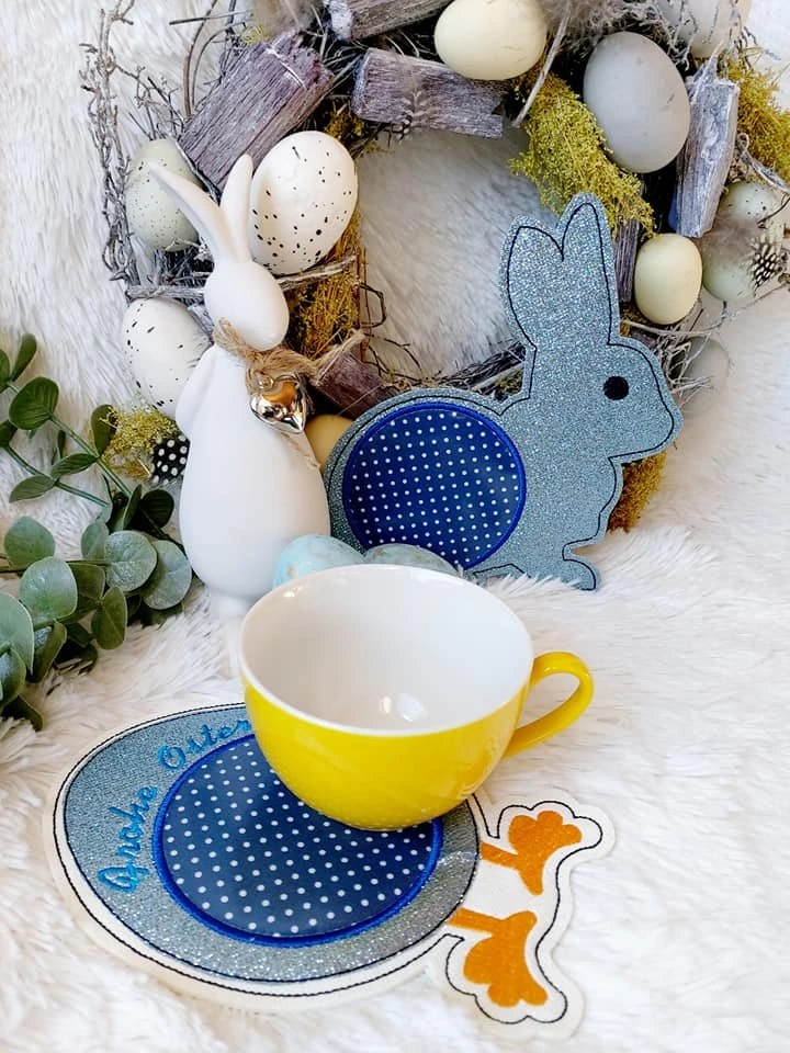Stickdatei ITH MugRug Ostern