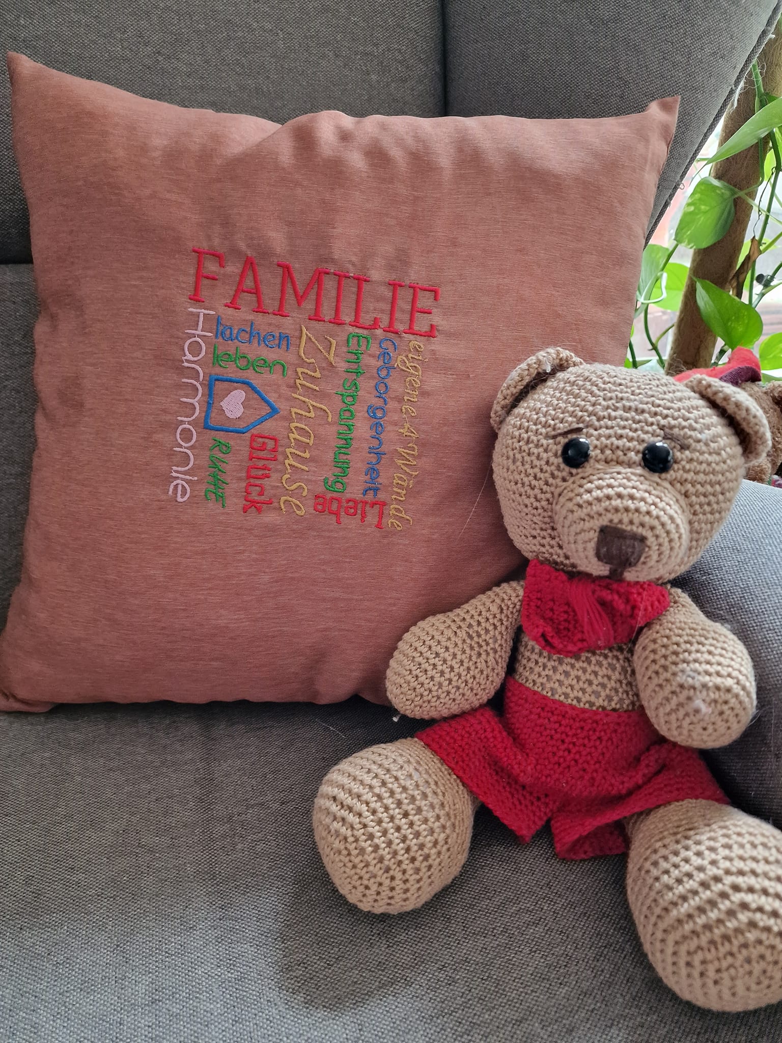 Stickdatei Spruch Mosaik Wörter