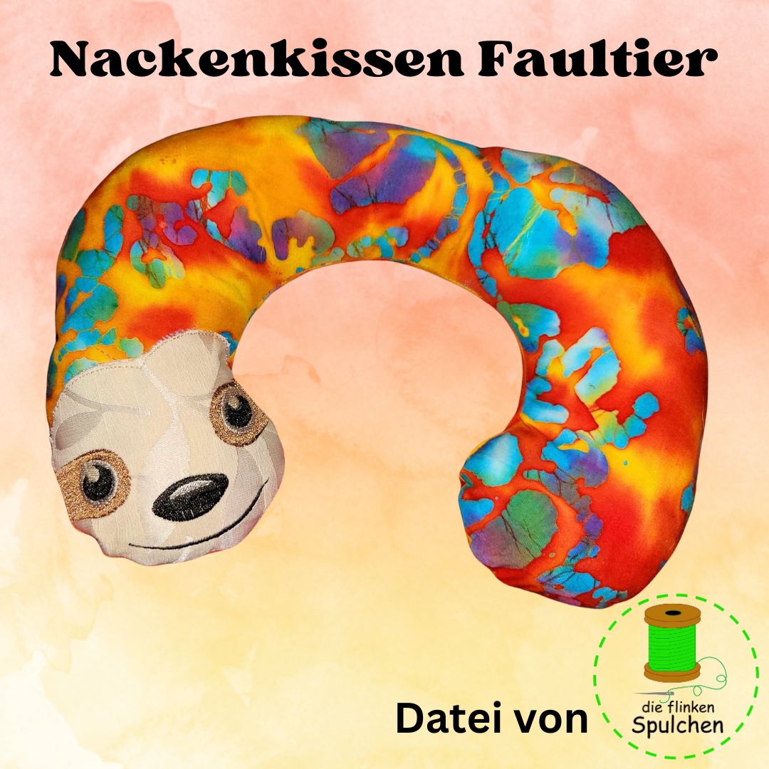 Stickdatei ITH Nackenkissen