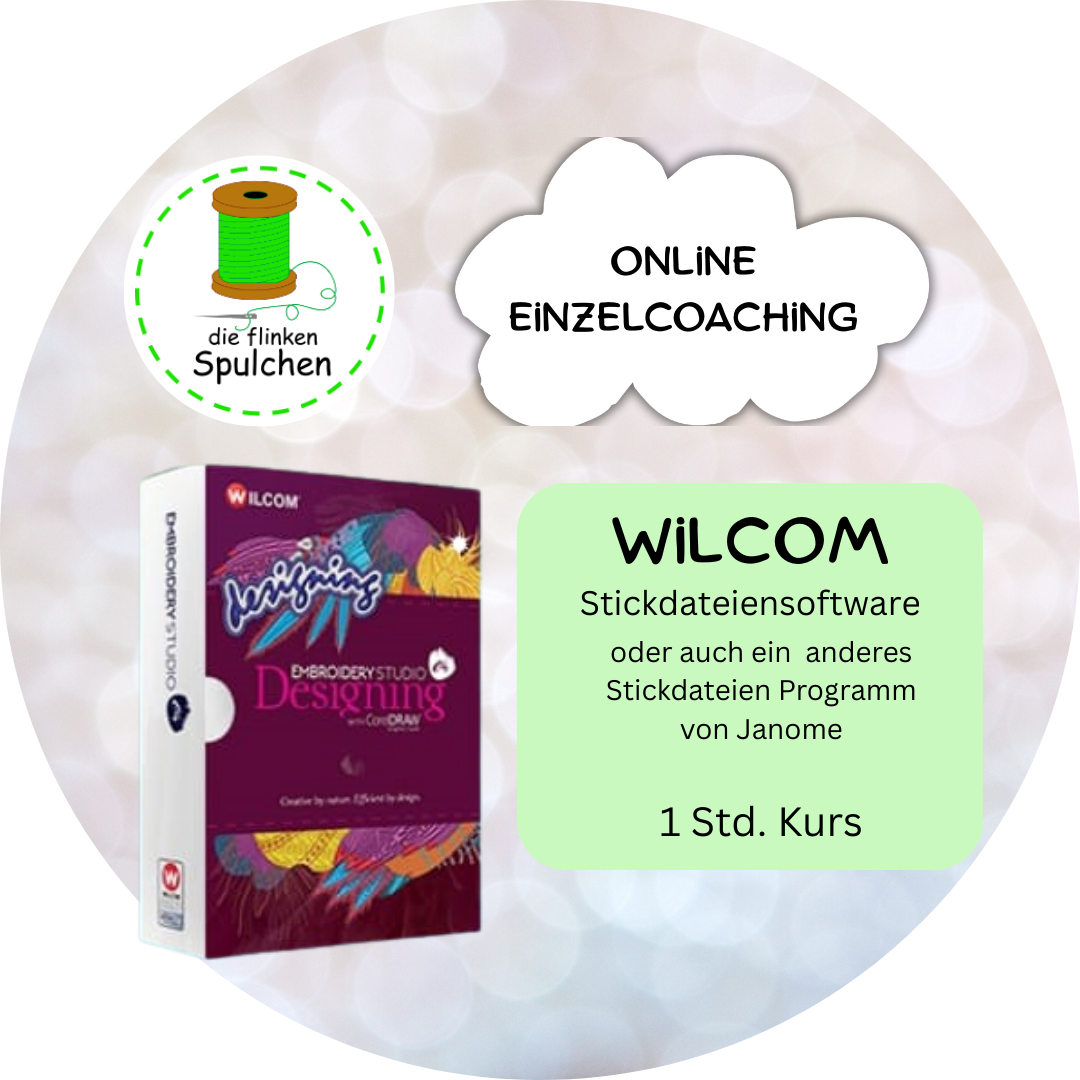 Einzel Coaching / Online Kurs  für Wilcom / Hatch