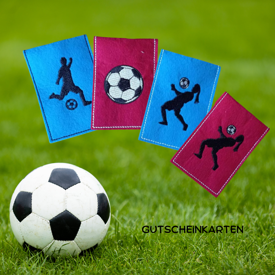 Stickdatei Vollstick Minimotive Fußball