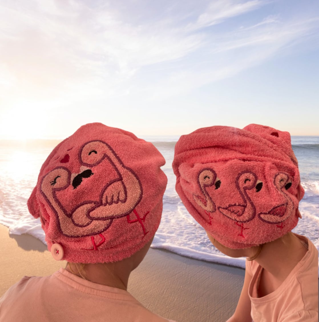 Stickdatei Applikation "Flamingo" – Ein Hauch Tropenliebe für deine Projekte!