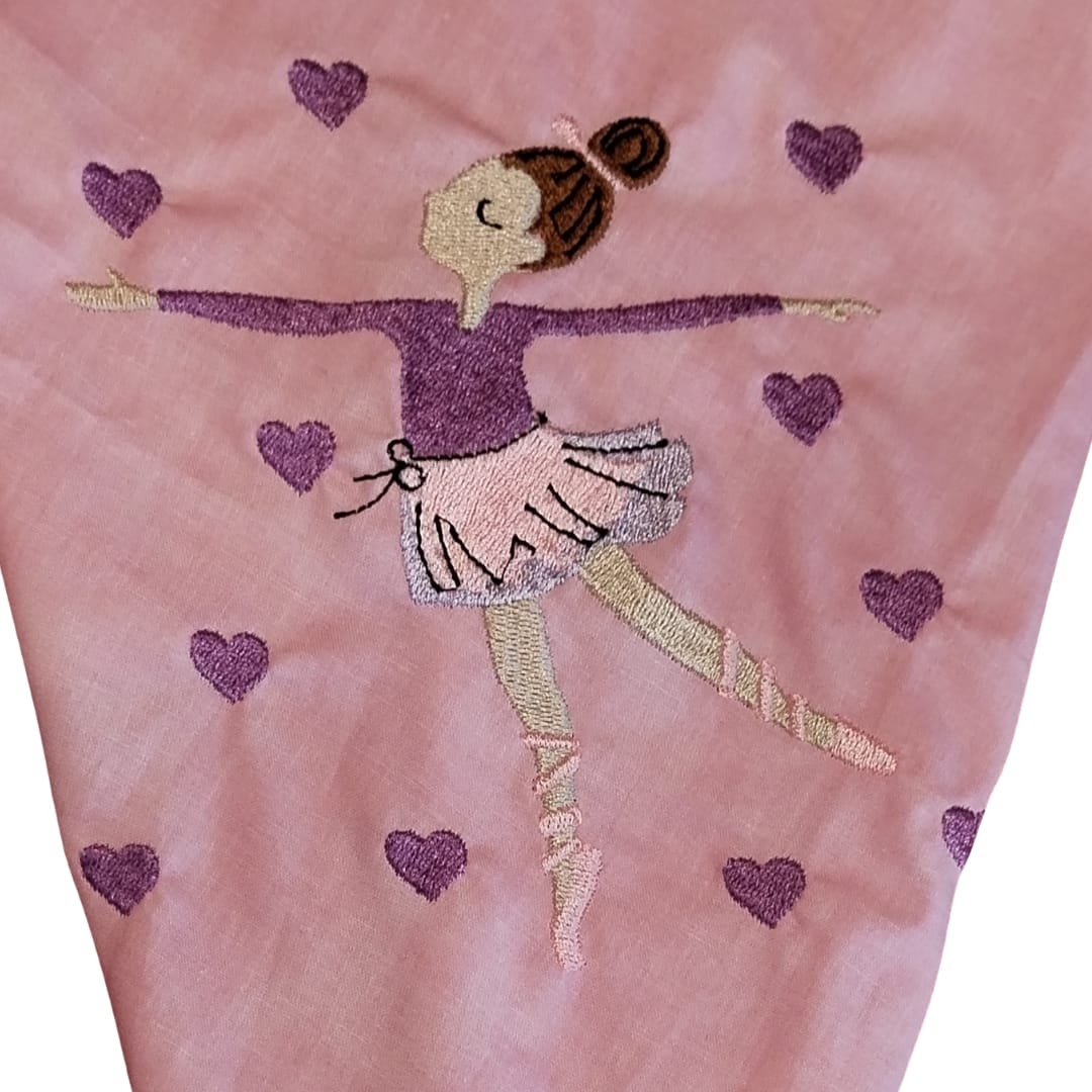 Schultüte „Ballerina“ – mit gesticktem Motiv & viel Liebe zum Detail