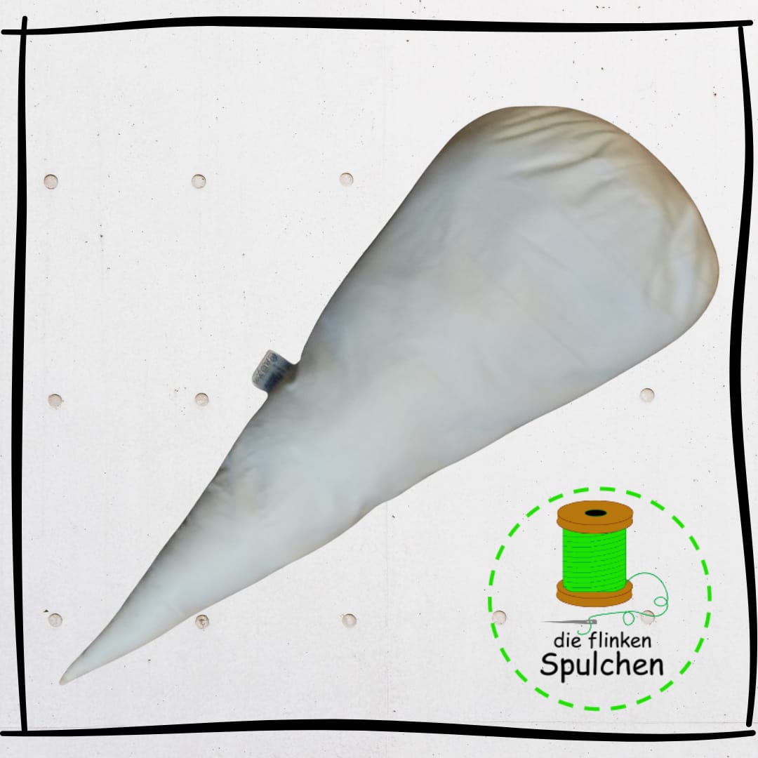 Schultüte Zuckertüte, Stoff incl. Papprohling