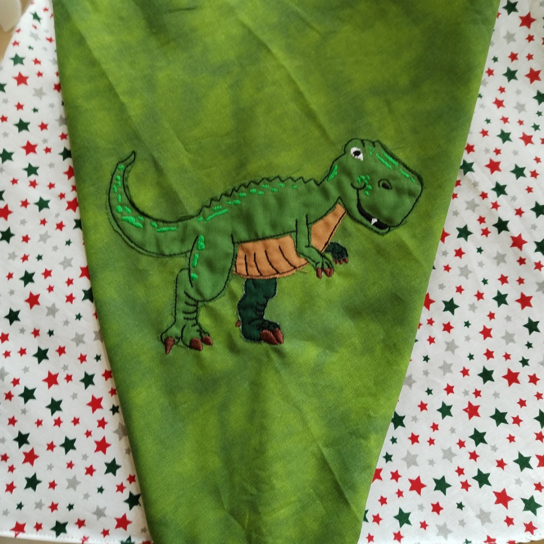 Schultüte Dinosaurier T-Rex, aus Stoff incl. Papprohling