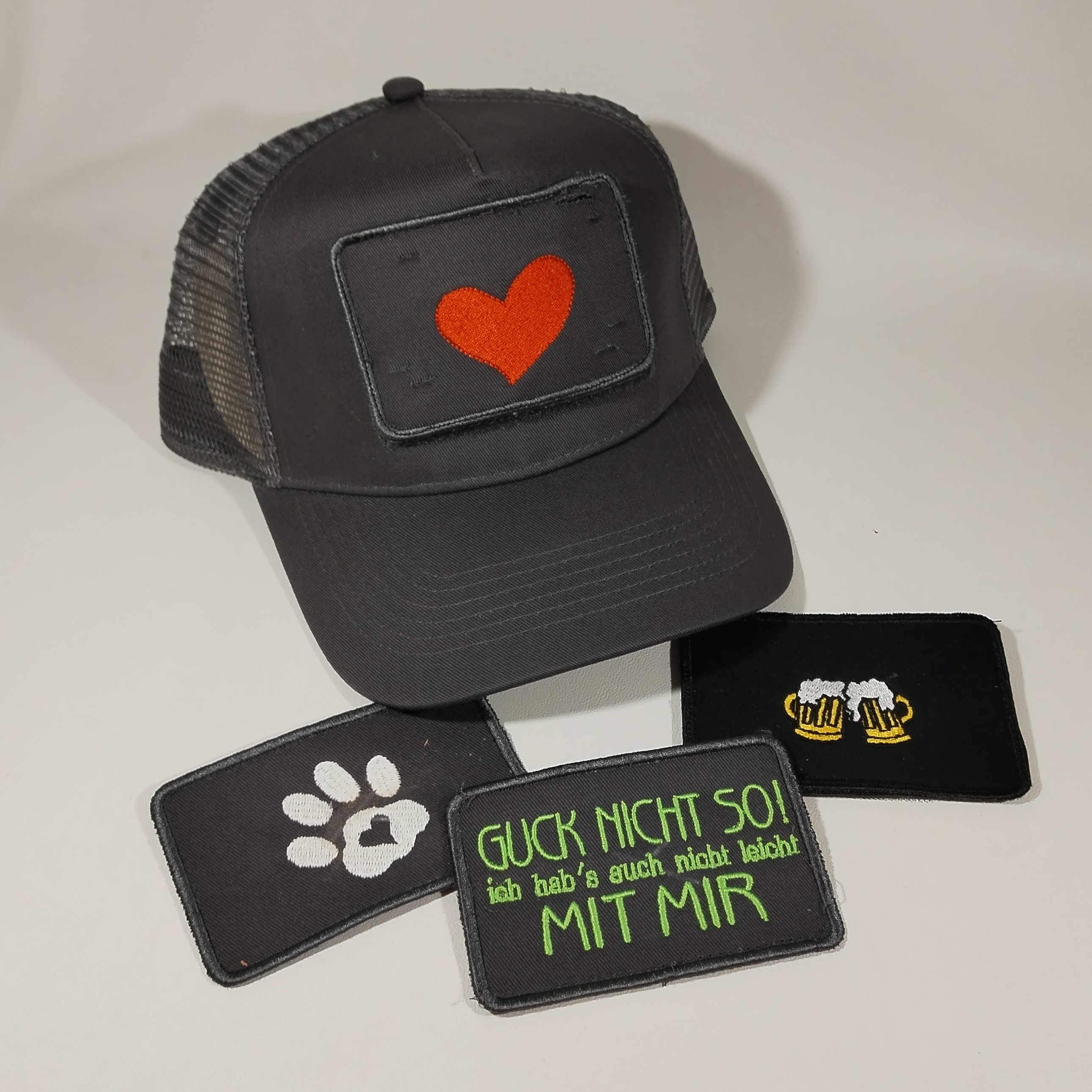 Coole Basecap mit wechselbarem Patch – Style nach Lust und Laune!