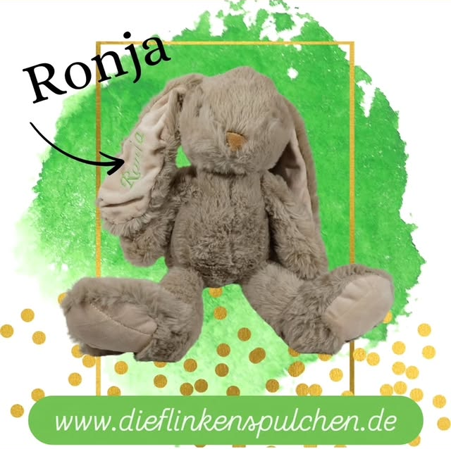 Kuschelhase personalisiert