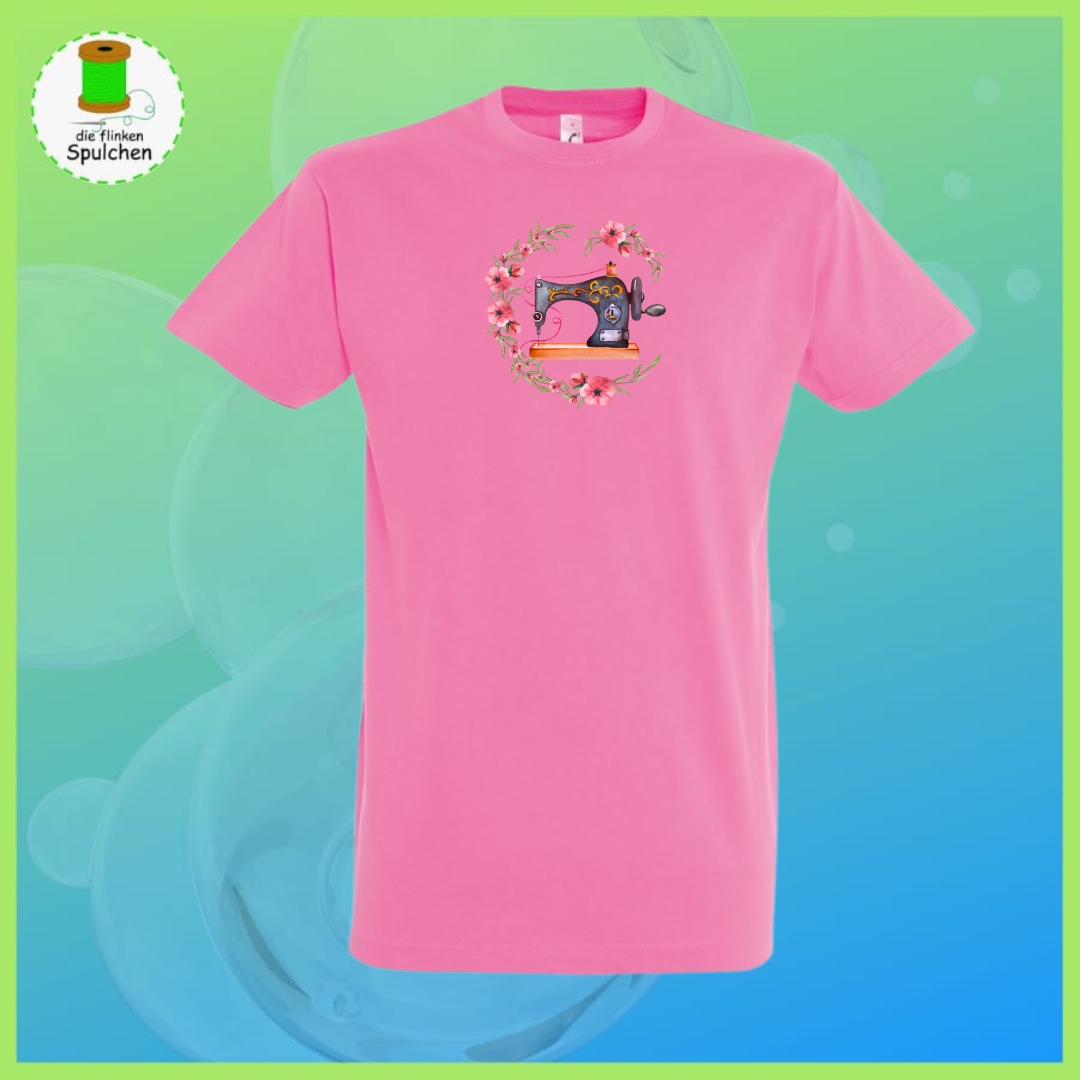 Bügelbild Nähmaschine