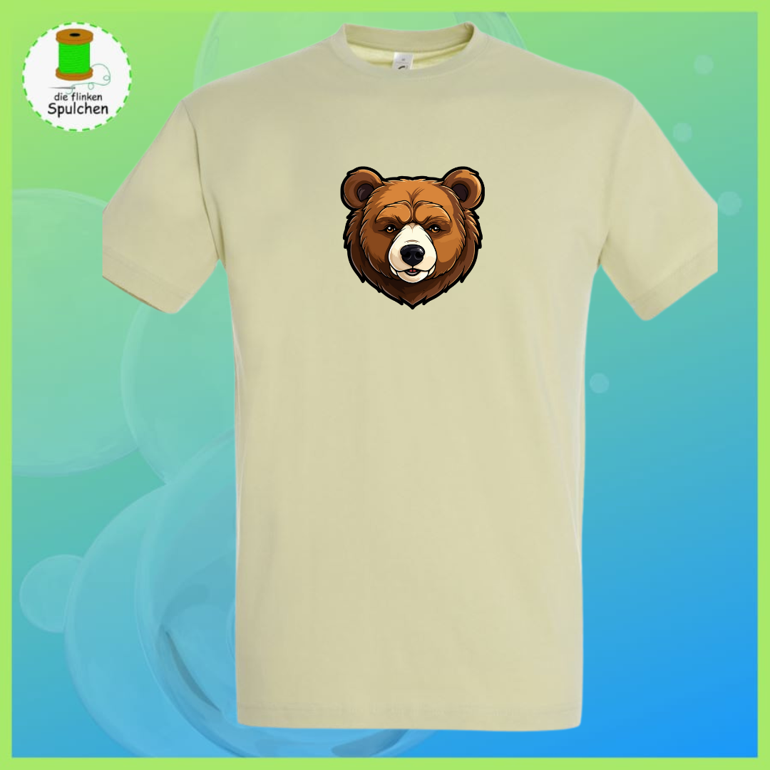 Bügelbild Braunbär