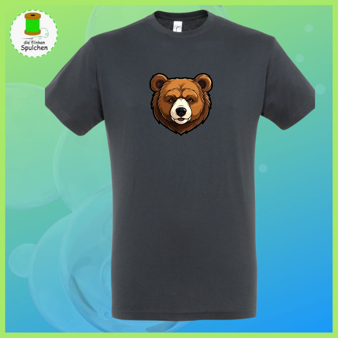 Bügelbild Braunbär