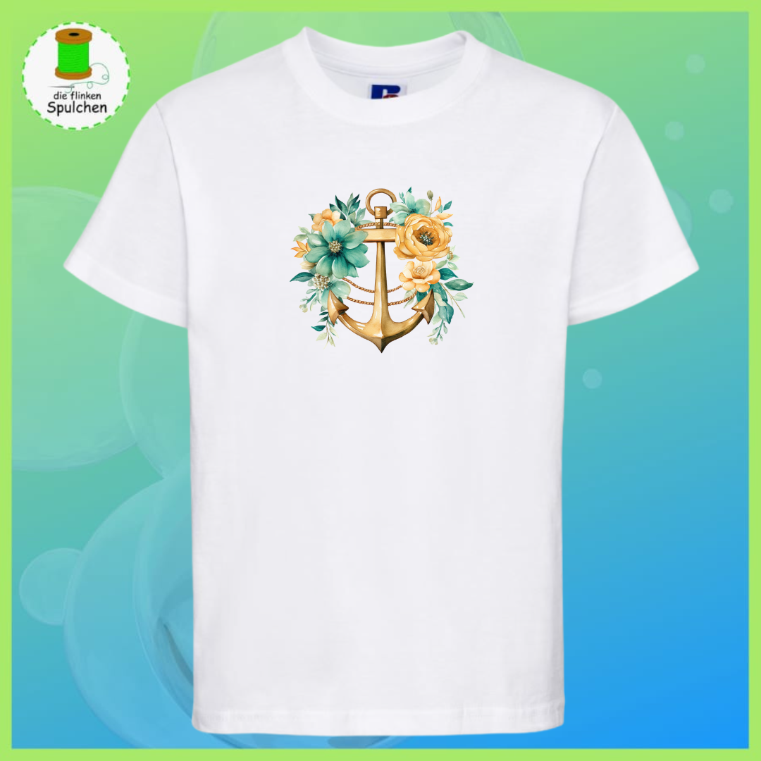 Bügelbild Anker