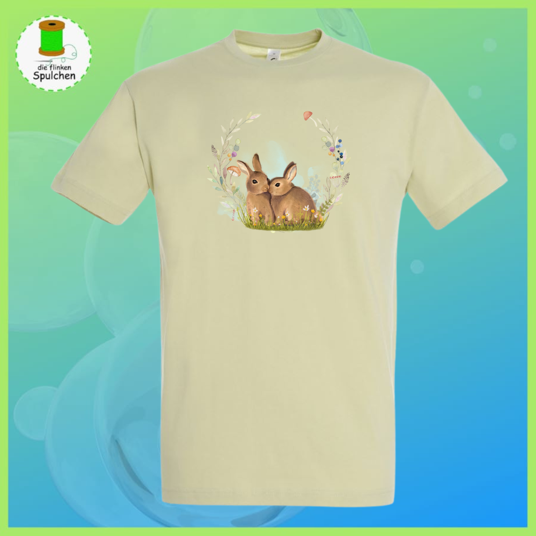 Bügelbild Hase
