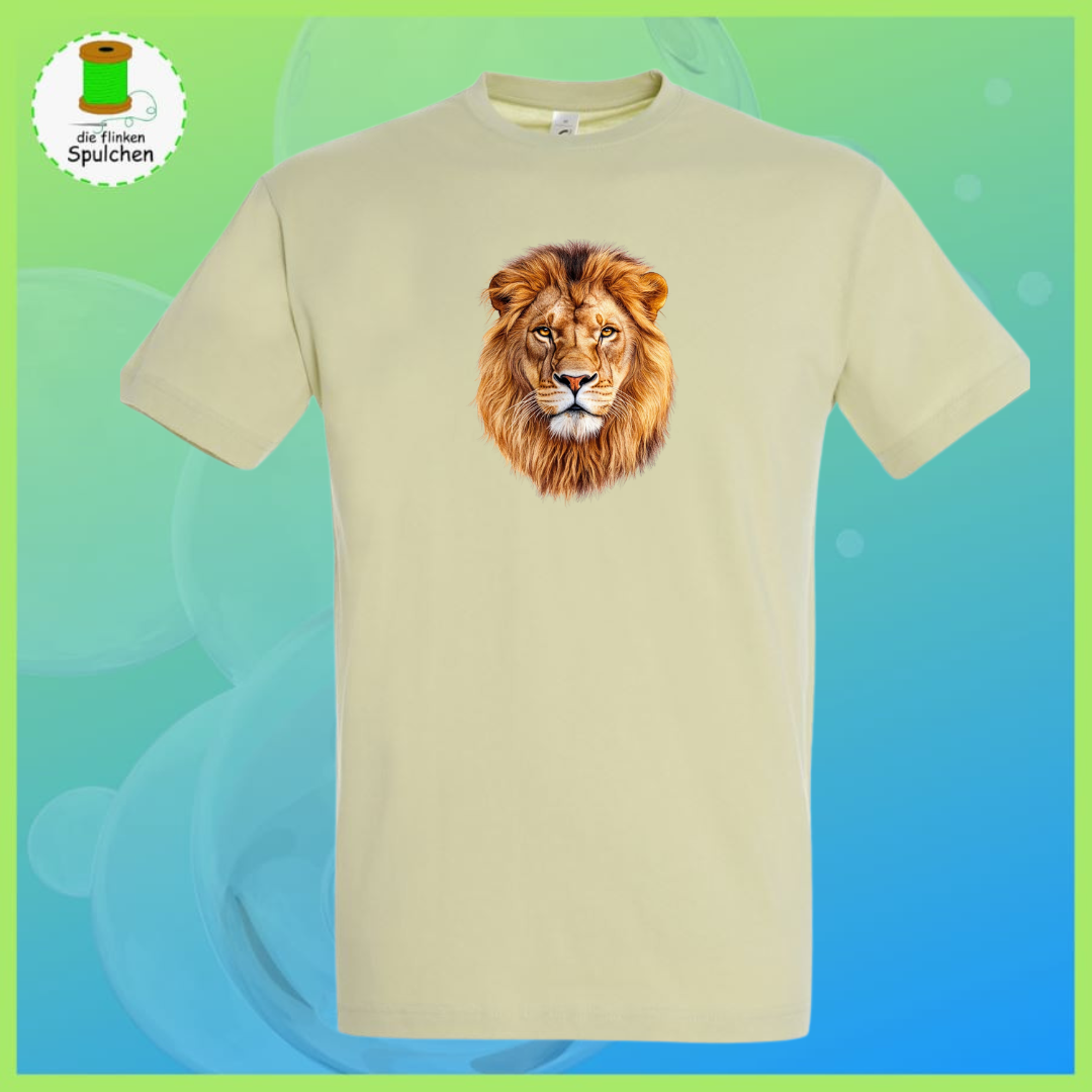 Bügelbild Löwe