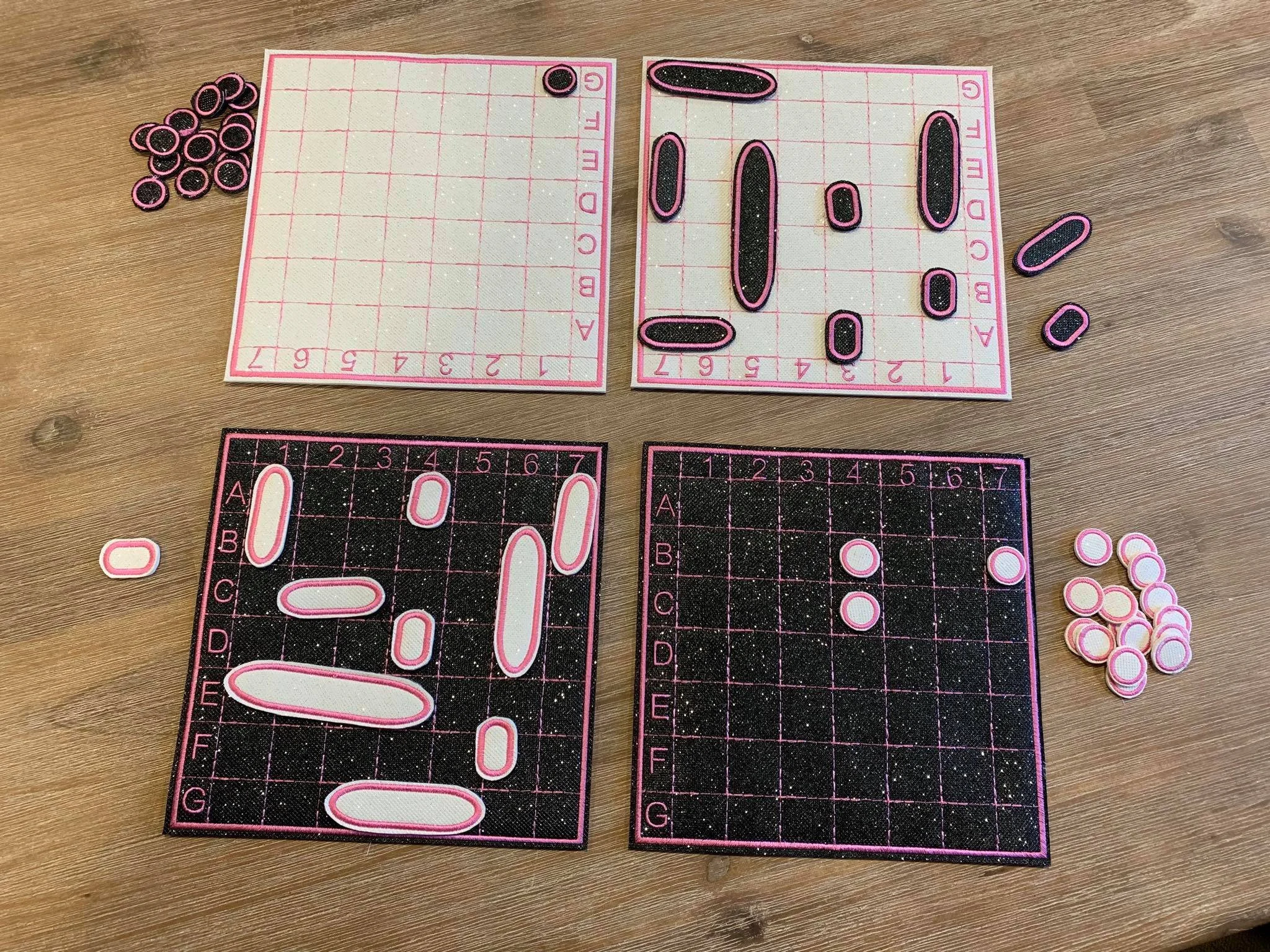 Stickdatei ITH Brett - Spiele Set 20x30 cm