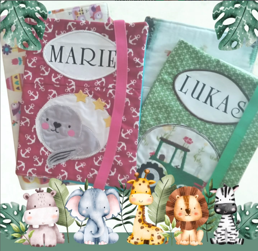 Windeltasche mit U-Heft Hülle 