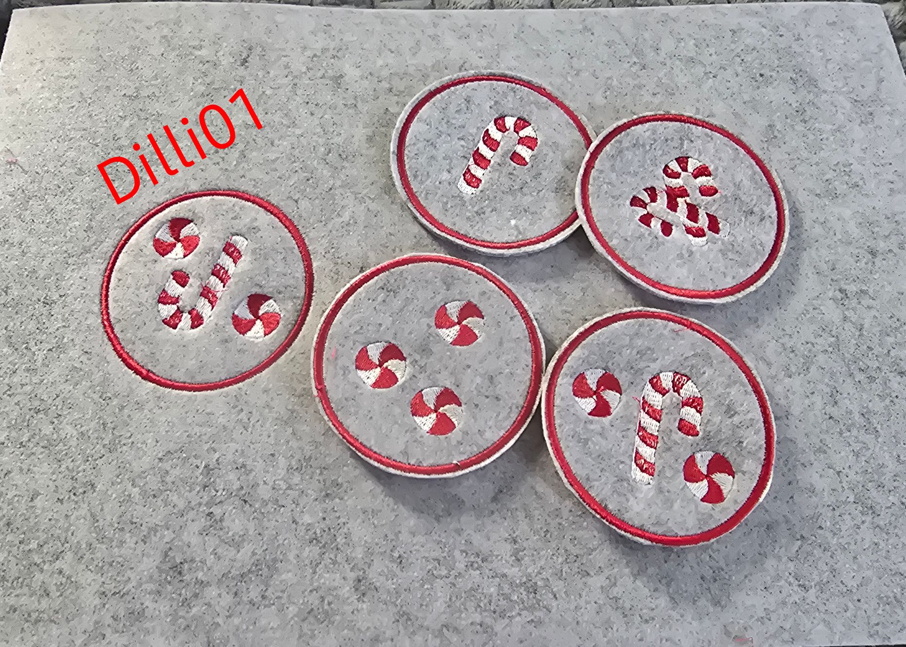 Stickdatei Vollstick Minimotive Candy