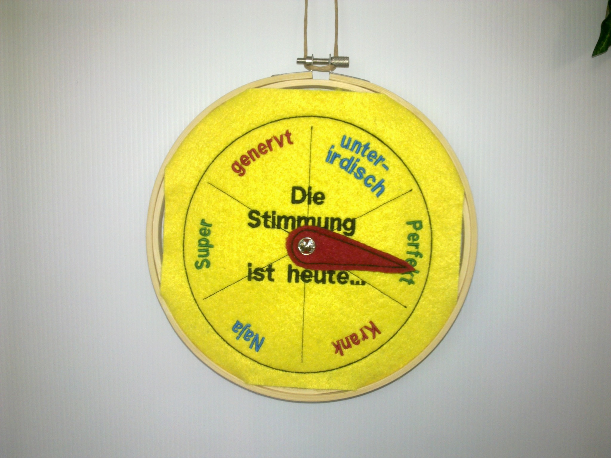 Stickdatei ITH Stimmungsrad