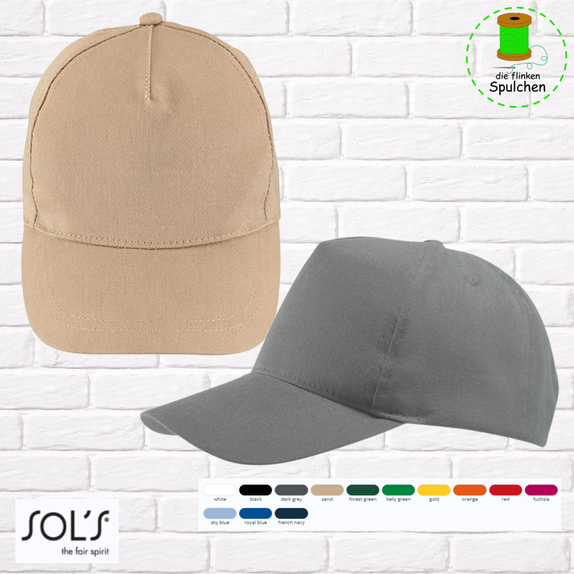 5 Panel Kappe