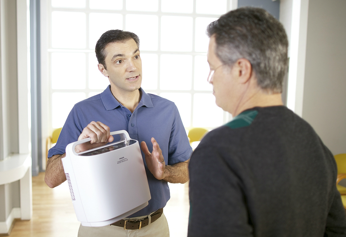 Concentrador de Oxigênio Portátil SimplyGo Philips