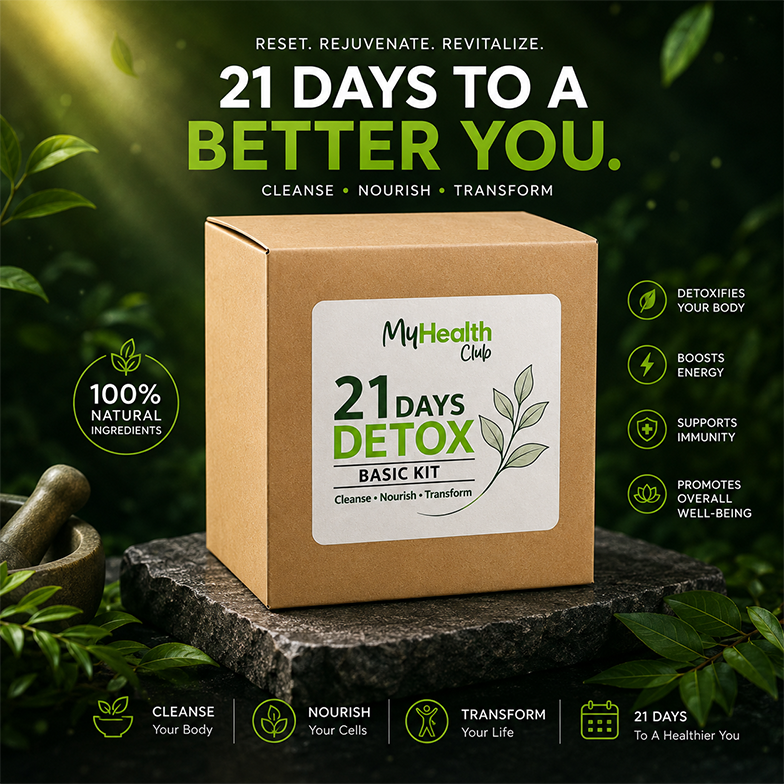 Personalized Diet PlanMy Health Club 21 Days Detox Kit