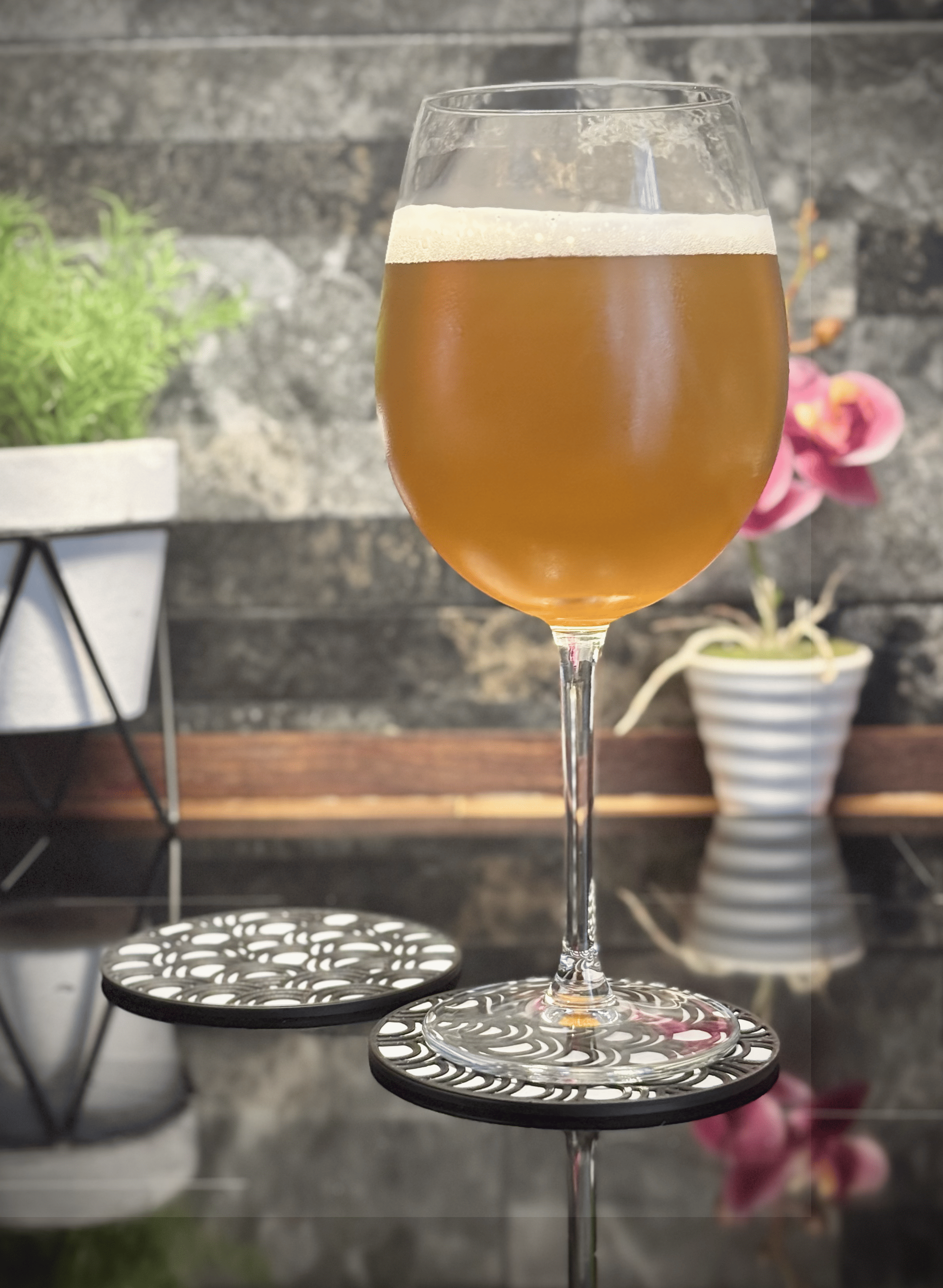 Sottobicchiere Minimal Giapponese a Onde