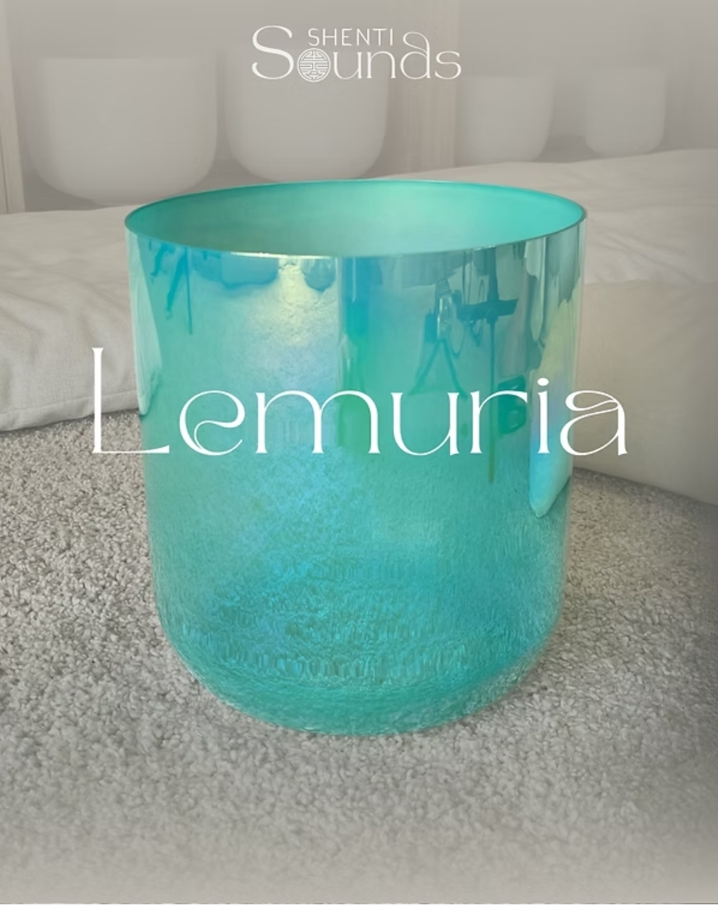 LEMURIA Singing Bowl | Clear Quartz D#3