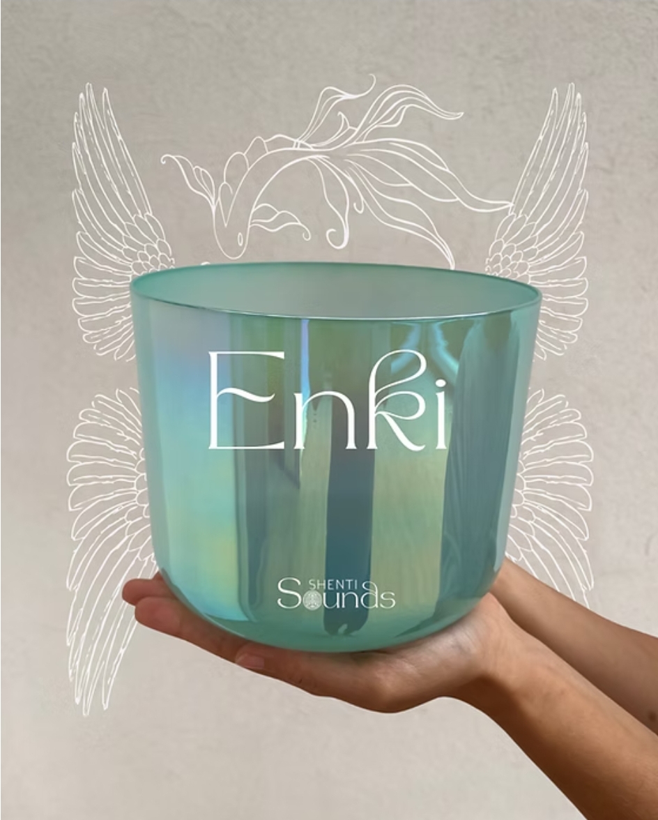 ENKI Singing Bowl | Clear Quartz B3