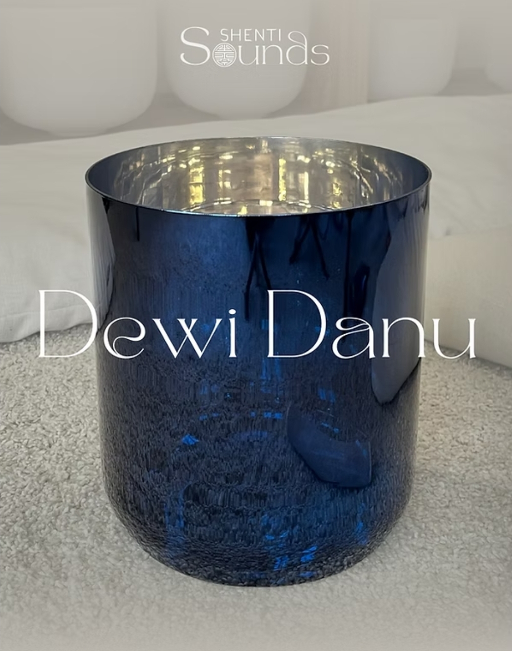 DEWI DANU Singing Bowl | Clear Quartz F#3