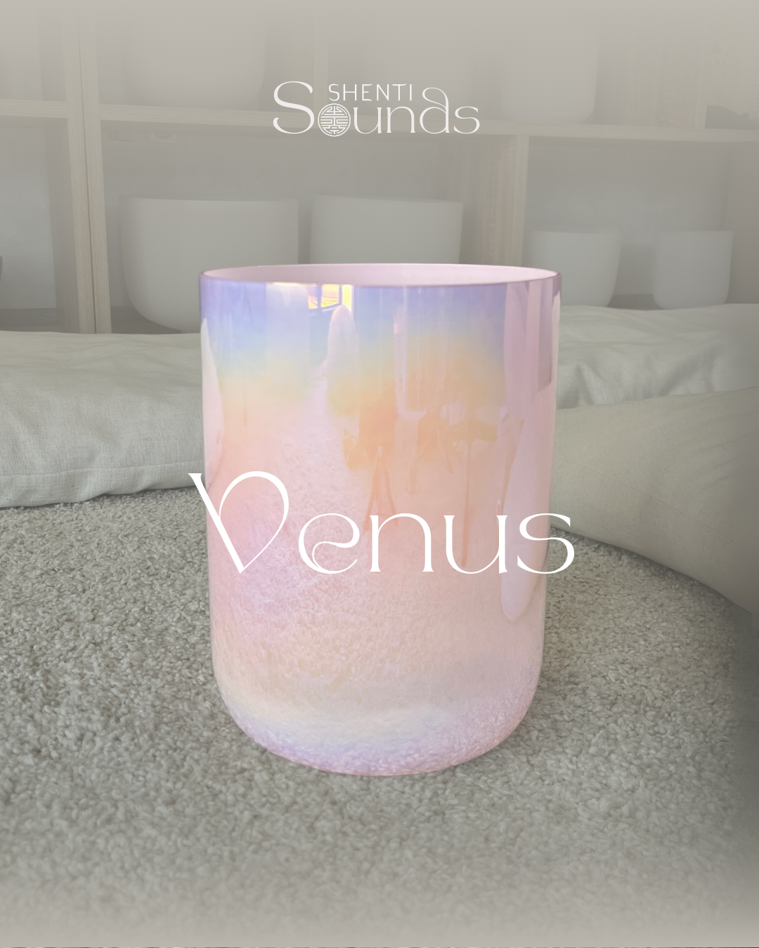 VENUS Singing Bowl | Clear Quartz C#4