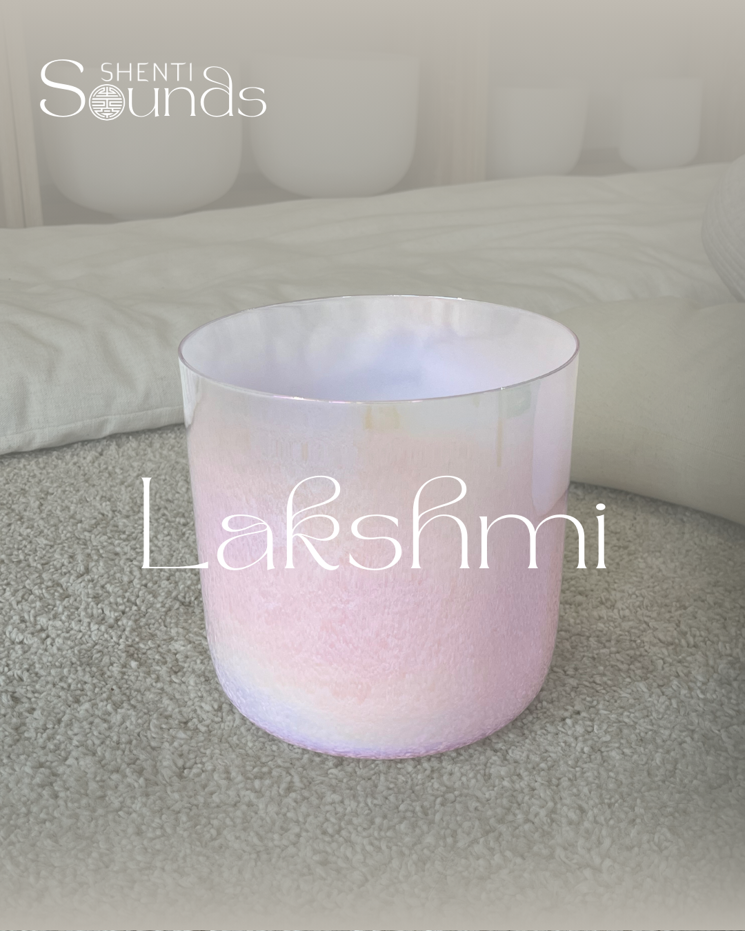 LAKSHMI Singing Bowl | Clear Quartz A3