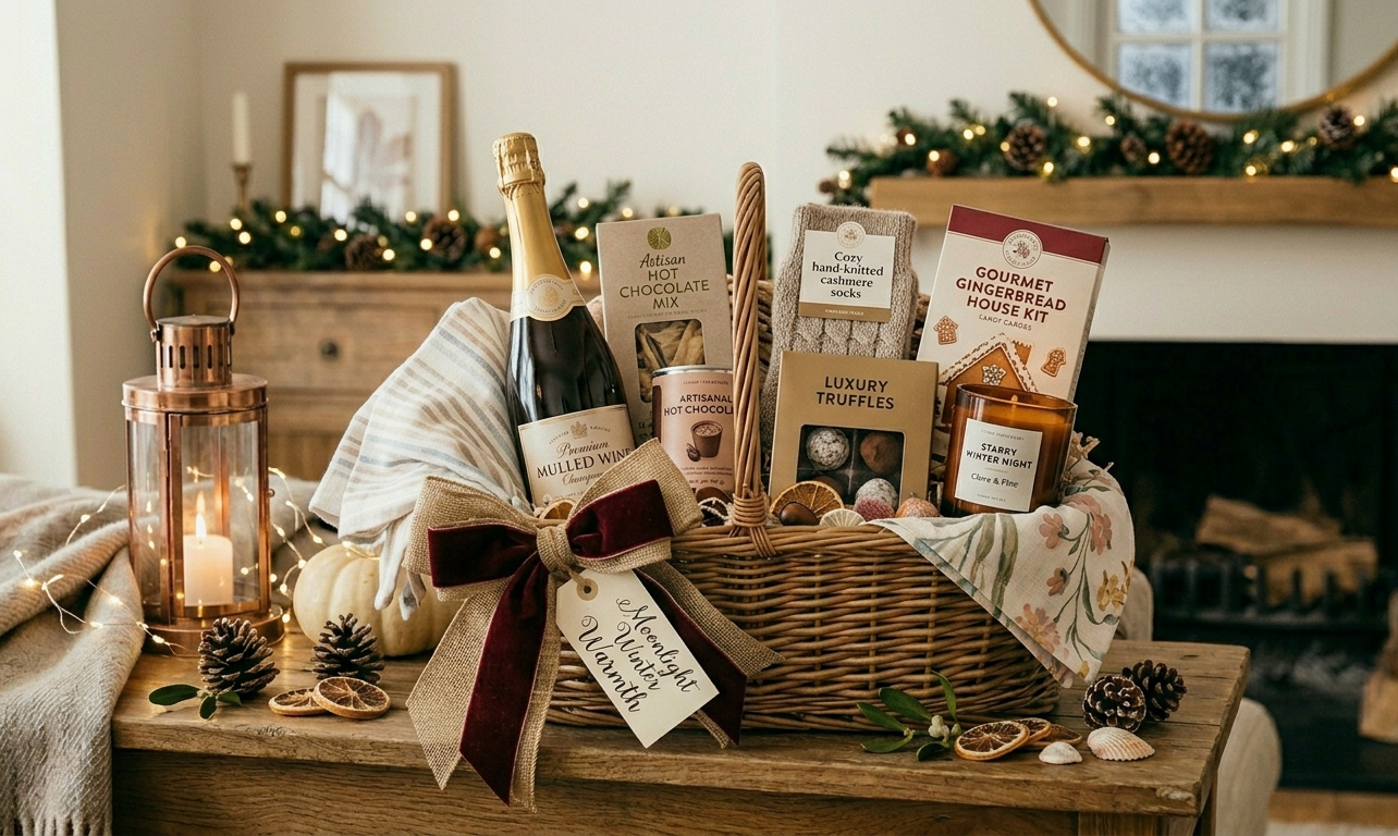 Moonlight Winter Gift Baskets