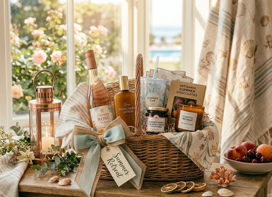 Summer Retreat Gift Baskets
